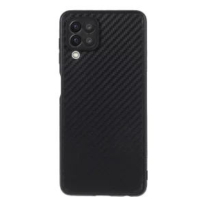 Силиконов калъф Carbon за Samsung Galaxy A22 4G, Черен