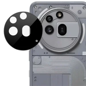Стъклен Протектор IMAK за камера на Nothing Phone (3a) Pro, Черен