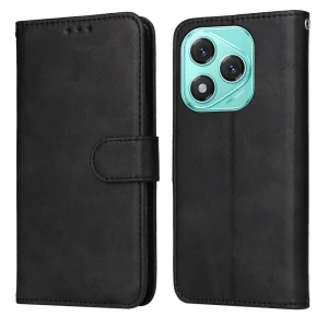 Калъф тефтер Wallet Stand Leather за Honor 400 Lite, Черен