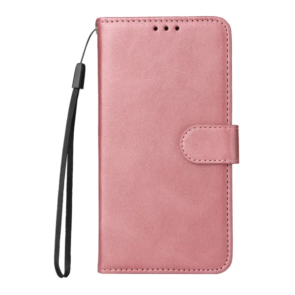 Wallet Stand Leather Book Case for Honor 400 Lite, Pink 3