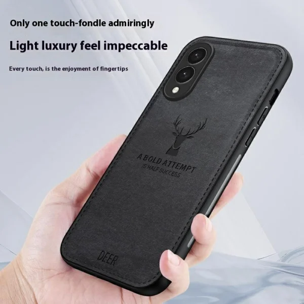 Shockproof case Soft Deer for Samsung Galaxy S25 Edge, Black 5