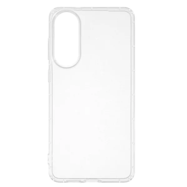 Silicone Case for Samsung Galaxy S25 Edge, Transparent 2