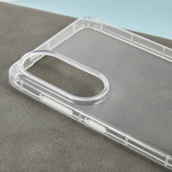 Silicone Case for Samsung Galaxy S25 Edge, Transparent 5