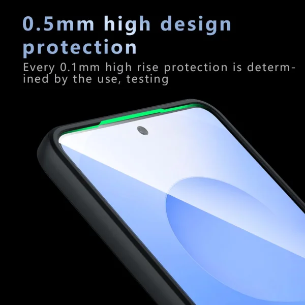 Shock-resistant case Anti-Drop for Samsung Galaxy S25 Edge, Black 3