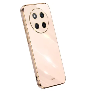 Силиконов калъф XINLI за Huawei Magic7 Lite, Розов-златист