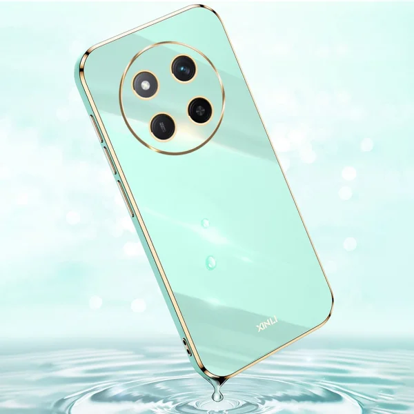 Силиконов калъф XINLI за Huawei Magic7 Lite, Зелен 2