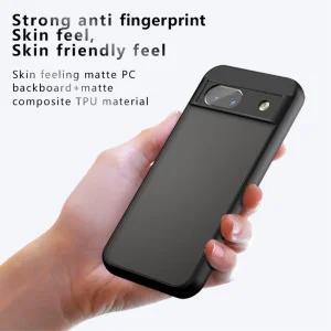 Shockproof Matte case for Google Pixel 8a, Black 4