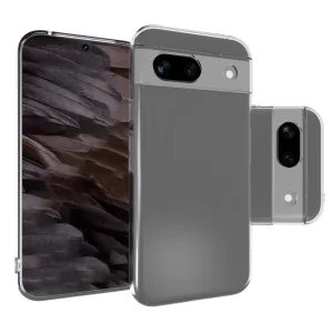 Силиконов калъф за Google Pixel 8a, Прозрачен 3