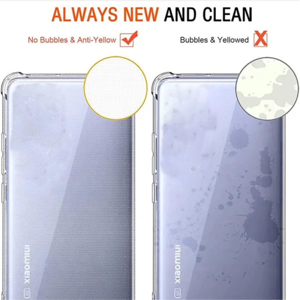 Silicone Case Anti Shock for OnePlus 13R 5G, 1.5mm, Transparent 2