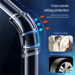 Silicone Case Anti Shock for OnePlus 13R 5G, 1.5mm, Transparent 4