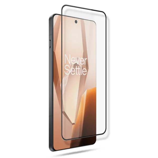 AMORUS Glass Screen Protector for OnePlus 13R 5G, Black 2
