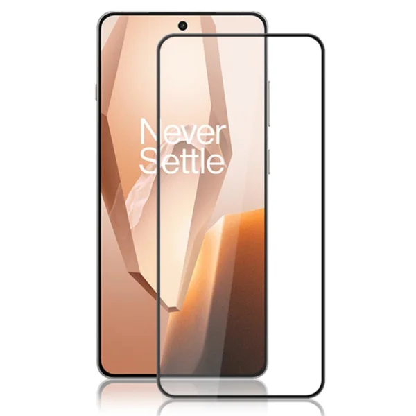 AMORUS Glass Screen Protector for OnePlus 13R 5G, Black 1