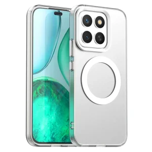 Удароустойчив калъф MagSF Matte Anti Drop за Honor X8c 4G, Бял