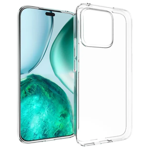 Silicone Case Anti-drop for Honor X8c 4G, Transparent 1