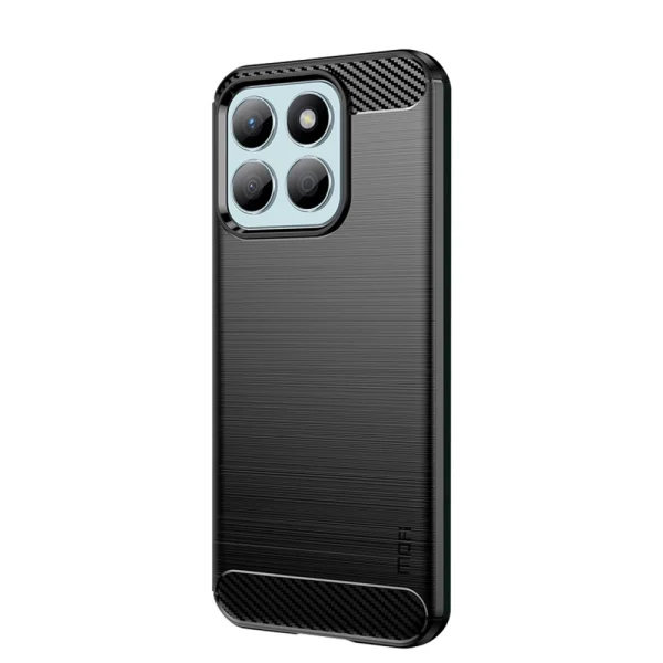 Silicone Case MOFI Carbon for Honor X8c 4G, Black 1