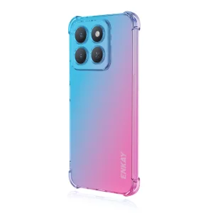 Силиконов калъф Anti Shock Enkay за Honor X8c 4G, Син - розов
