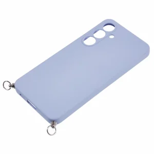 Silicone Case Strap Silicone for Samsung Galaxy A56 5G, Light Purple 5