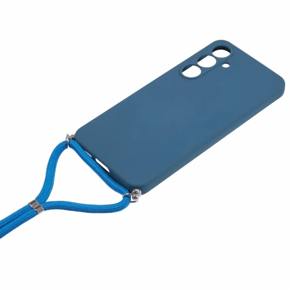 Силиконов калъф Strap Silicone за Samsung Galaxy A56 5G, Син 3