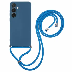 Силиконов калъф Strap Silicone за Samsung Galaxy A56 5G, Син