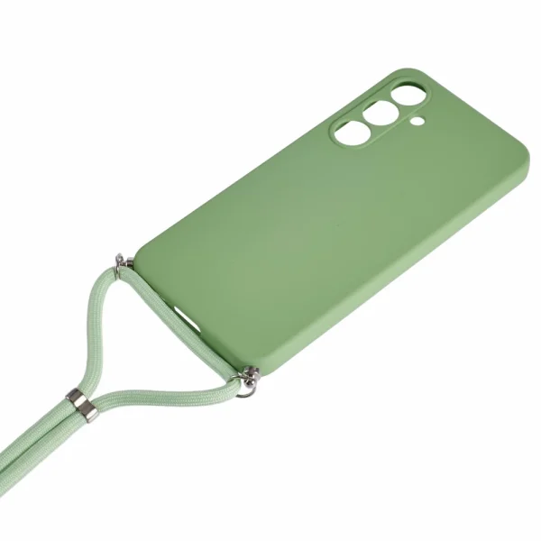 Strap Silicone case for Samsung Galaxy A56 5G, Green 3