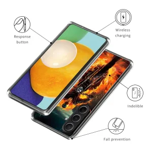 Силиконов калъф за Samsung Galaxy A56 5G, Призрачния ездач 3