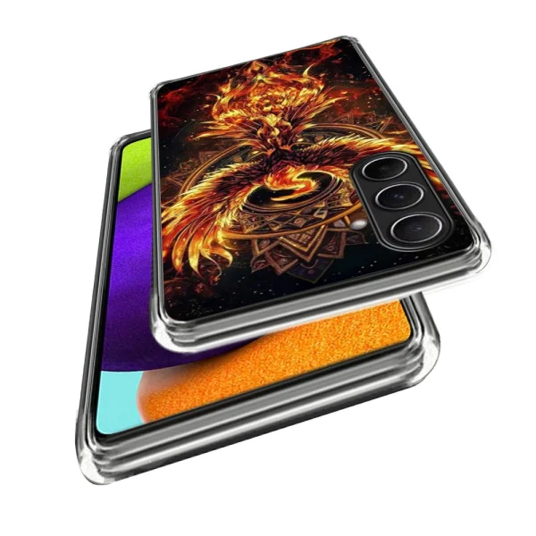 Silicone case for Samsung Galaxy A56 5G, Phoenix 2