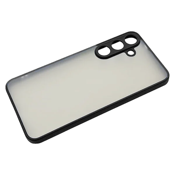 Shockproof case Color Button Bumper for Samsung Galaxy A56 5G, Black 3