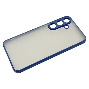 Shockproof Case Color Button Bumper for Samsung Galaxy A56 5G, Blue 3