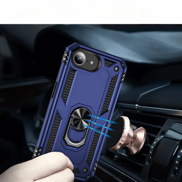 Shockproof case Hybrid Cover for iPhone 16e/17e, Blue 4