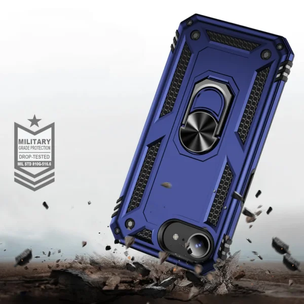 Shockproof case Hybrid Cover for iPhone 16e/17e, Blue 3