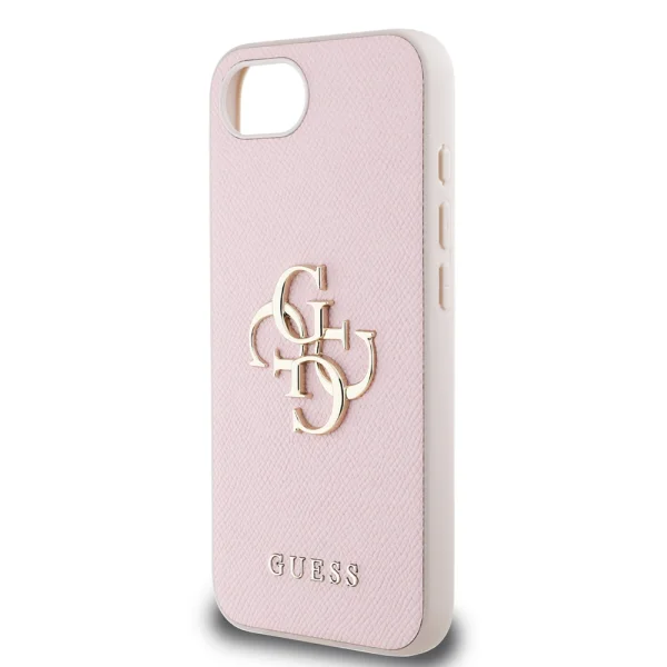 Калъф GUESS за iPhone 16e/17e, PU Grained 4G Metal Logo, GUHCPSE4PGT4MBP 5