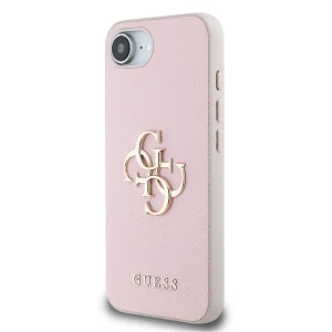 Калъф GUESS за iPhone 16e/17e, PU Grained 4G Metal Logo, GUHCPSE4PGT4MBP 3