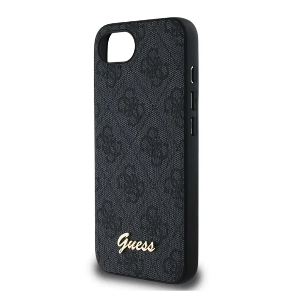 Guess 4G Case for iPhone 16e/17e, GUHMPSE4HG4SHK 4
