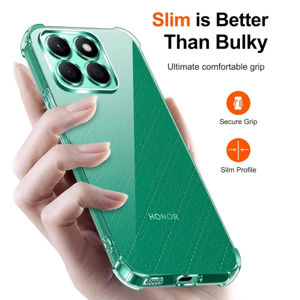Силиконов калъф Anti Shock за Honor X8C, 1.5mm, Прозрачен 5