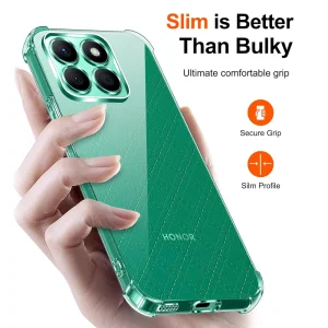 Силиконов калъф Anti Shock за Honor X8C, 1.5mm, Прозрачен 5