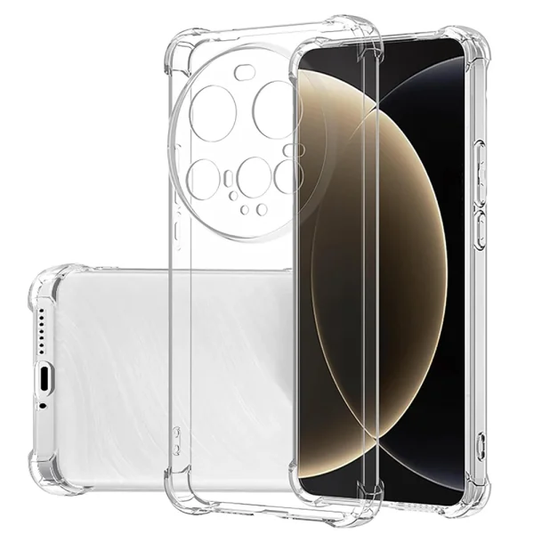 Силиконов калъф Anti Shock за Xiaomi Redmi 15 Ultra, 1.5mm, Прозрачен 1