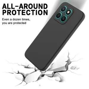 Силиконов калъф Silicone Lite за Honor X8c, Черен 3