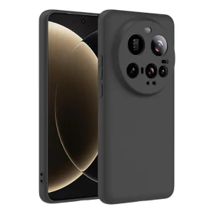 Силиконов калъф Silicone Lite за Xiaomi 15 Ultra, Черен