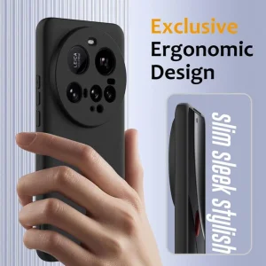 Silicone Case Silicone Lite for Xiaomi 15 Ultra, Black 3