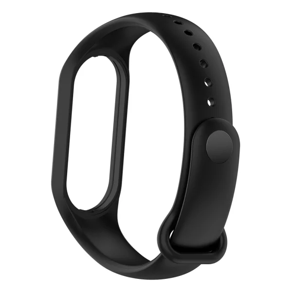 Silicone Strap for Xiaomi Mi Band 7, Black 2