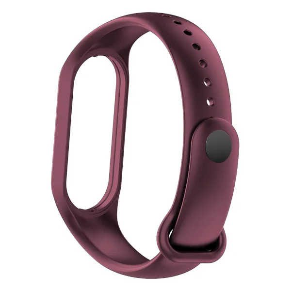 Силиконова каишка за Xiaomi Mi Band 7, Лилав 2