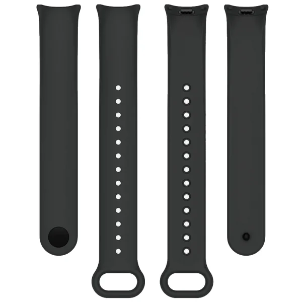 Silicone Strap for Xiaomi Mi Band 9, Black 2