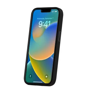 Shockproof MagSF Slim Silicone Case for iPhone 16e/17e, Black 3