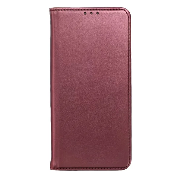 Калъф тефтер Magnetic Book за Samsung Galaxy A05s, Бургунди 2