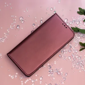 Калъф тефтер Magnetic Book за Samsung Galaxy A05s, Бургунди 4