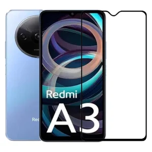 Стъклен Протектор OG Full Glue 5D за Xiaomi Redmi A3, Черен 3