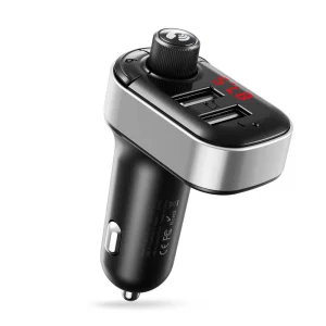 Трансмитер FM XO BCC10 Bluetooth MP3, 3.1A, Черен