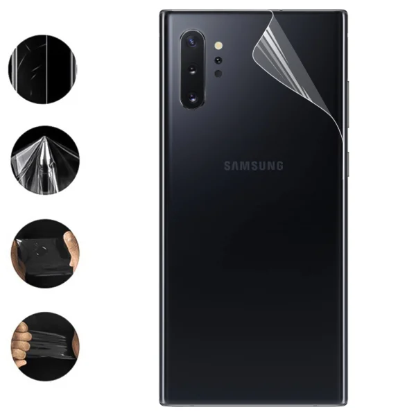 Хидрогел протектор за гръб на Samsung Galaxy Note 10 Plus (back) 1