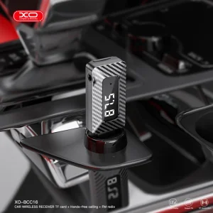 Трансмитер FM XO BCC16 USB Bluetooth MP3, Черен 3