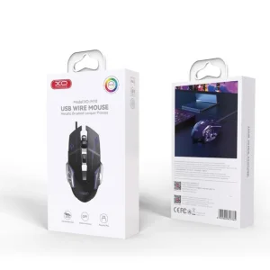 Геймърска Мишка XO M10  RGB  6 бутона 3200 DPI, Черен 4